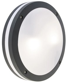 Lampada da parete e soffitto intelligente grigio scuro con Wi-Fi A60 - Glow