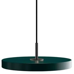 Asteria Mini Lampada a Sospensione Forest Green/Black Top - UMAGE