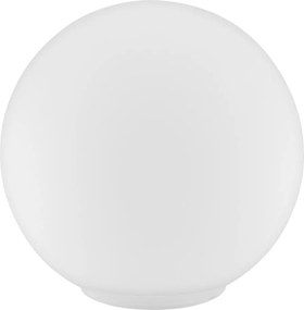 Vetro di ricambio per attacco E14, diametro 15 cm, bianco