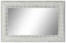 Specchio da parete DKD Home Decor Bianco Dorato Metallo Specchio Arabo Vintage 80 x 6 x 123 cm 80 x 8 x 123 cm