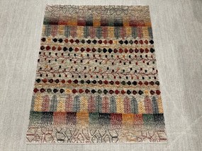 Loribaft Tappeto 150 x 200 Marrone (Iran) Annodato A Mano