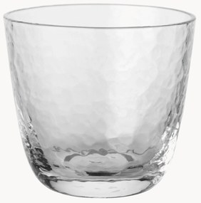 Bicchieri in vetro soffiato a bocca Hammered, 4 pz.