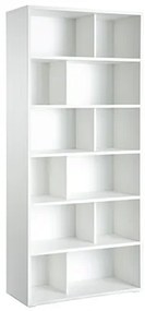 Libreria design in legno bianco EPURE