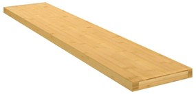 Scaffale A Parete 100x20x2,5 Cm İn Bambù /