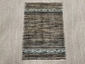 Loribaft Tappeto 90x60 Beige (Iran) Annodato A Mano