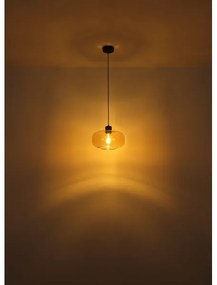 Globo 15566HA - Lampadario a sospensione con filo GIUSEPPE 1xE27/40W/230V diametro 28 cm limpido