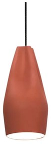 Pleat Box 13 Lampada a Sospensione E27 Terracotta/Bianco - Marset