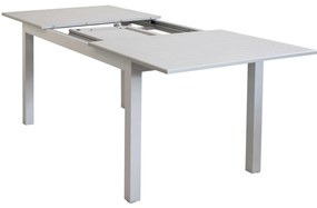 ARGENTUM - tavolo da giardino allungabile in alluminio da 150