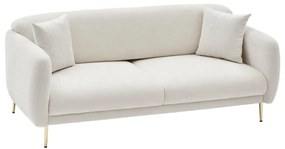 Divano letto bianco 210 cm Simena - Balcab Home