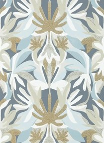 Harlequin Carta da parati Melora - Hempseed/ Exhale/ Gold