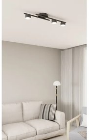 Plafoniera FRAGMENT 3xGX53/12W/230V nero