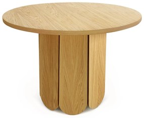 Tavolo da pranzo in rovere morbido, ø 98 cm - Woodman