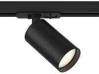 Faretto Per Binario Moderno Focus S Alluminio Nero 1 Luce