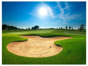 Fotomurale  Campo da golf  Colore Beige, Dimensioni e Misure 250x193