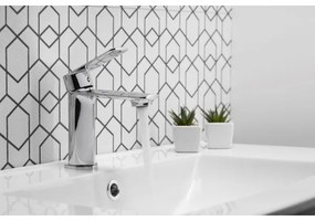 KFA Armatura 4422-815-00 - Rubinetto del lavandino + scarico AGAT 15,2 cm cromo lucido