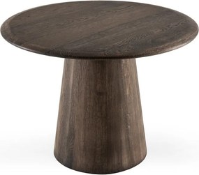 Tavolino rotondo in rovere massiccio ø 55 cm Mushroom – Gazzda