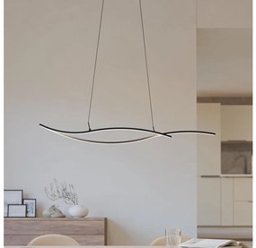 Eglo 901207 - Lampadario LED a sospensione con filo GRISOLIA LED/20W/230V 4000K nero