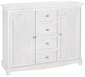 Mobile credenza blanc due misure, 100X40X80H