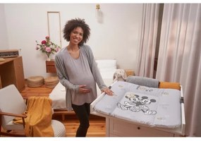 CebaBaby - Fasciatoio triangolare DISNEY 75x72 cm grigio