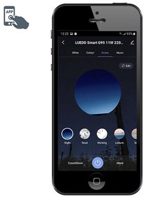 Striscia LED intelligente RGBW 3 metri 12W