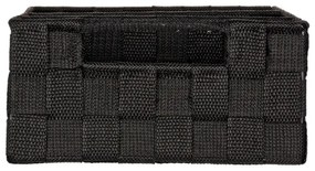 WENKO 20978100 - Organizer ADRIA 32x21 cm nero