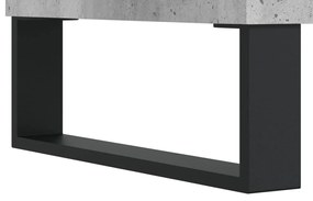 Mobile Porta TV Grigio Cemento 102x36x50 cm Legno Multistrato