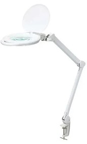 Lampada da tavolo LED dimmerabile con lente d'ingrandimento LED/10W/230V bianca