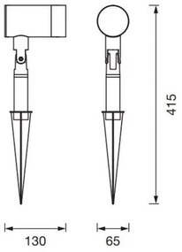 Ledvance - Lampada da esterno ENDURA CLASSIC 1xGU10/35W/230V IP54