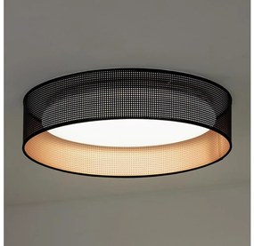 Duolla - Plafoniera LED ROLLER LED/24W/230V diametro 45 cm nero/rame