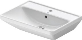 Lavabo 60x44 sospeso Monoforo con Troppopieno Bianco D-Neo 2366600000 Duravit