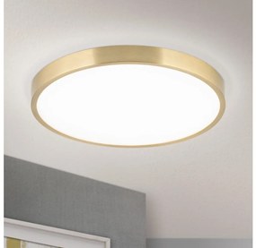 Orion DL 7-657/28 - Plafoniera LED BULLY LED/28W/230V diametro 28 cm oro