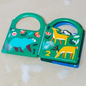Giocattolo interattivo Colour changing bath book Woodland - Rex London