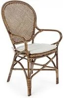 Sedia Edelina Miele (2 Pezzi) - RATTAN