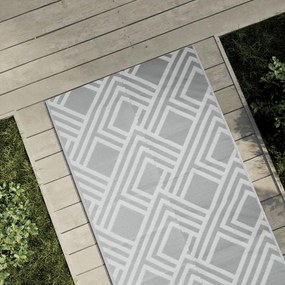 Tappeto Da Esterni Arakıl Grigio 80x250 Cm İn Pp /