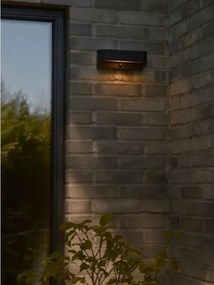Nordlux - Lampada solare LED con sensore MARCELLIO LED/5W/5V IP54 nero