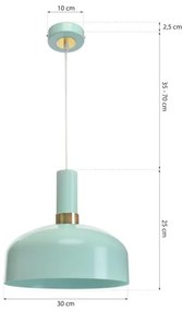 Lampadario a sospensione con filo MALMO 1xE27/60W/230V