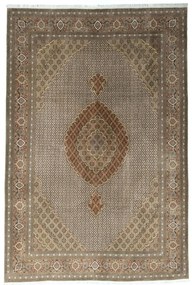 Tabriz Tappeto 300x200 Beige (Iran) Annodato A Mano