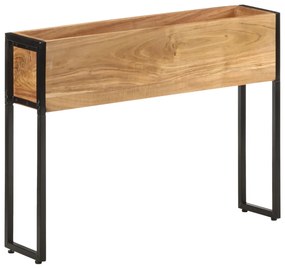 Fioriera 90x20x68 cm in Legno Massello di Acacia