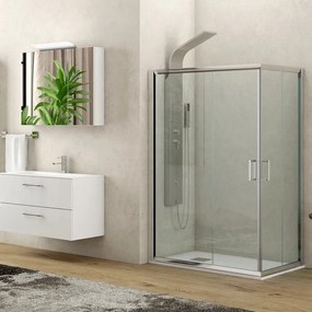 Kamalu - Box doccia 70x90 altezza 170cm trasparente K410