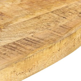 Tavolo da pranzo 140x80x75 cm in legno massello di mango