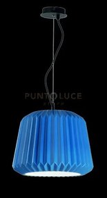 Lampadario in ceramica colorata plumcake so.plumcake-blue