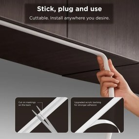 Govee - LED RGBICW Striscia dimmerabile COB 3780 diodi 3m Wi-Fi Matter