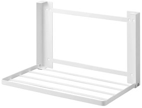 Mensola da bagno da parete bianco opaco in acciaio Tower – YAMAZAKI