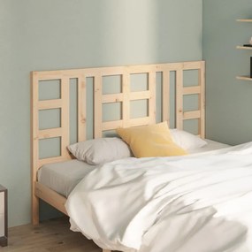 Testiera Letto 166x4x100 Cm İn Legno Massello Di Pino /