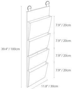 Organizzatore da appendere beige Appendere - Bigso Box of Sweden