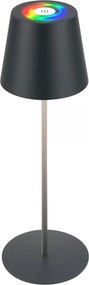 Briloner 7559015-LED Lampada da tavolo RGB COLORIS, 3,5 W/5 V, IP44, 2000 mAh, Wi-Fi Tuya