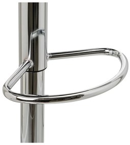 Set di sedie da bar nera in imbottito con altezza regolabile 2 pz (altezza della seduta 73 cm) – Casa Selección