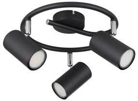 Globo 57914-3 - Faretto ALLVI 3xGU10/25W/230V nero