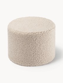 Pouf per bambini in teddy Sugar Ø 40 cm