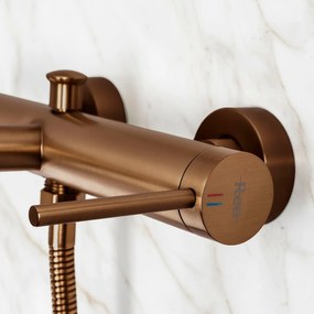 Rubinetto da vasca Rea Foss Copper Brush